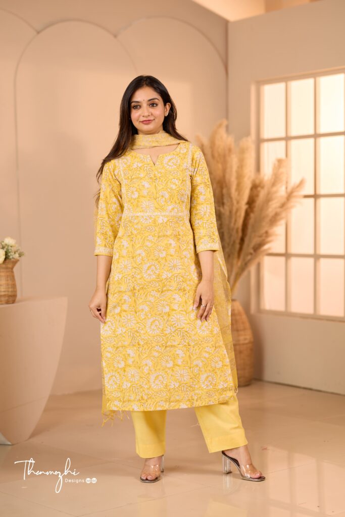 Stunning Yellow Salwar Suit Designs