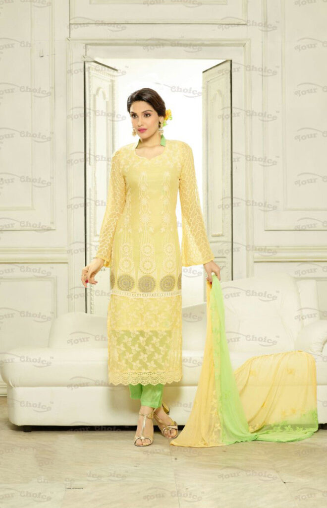 Stunning Yellow Salwar Suit Designs