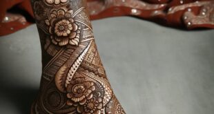 Leg Mehandi designs