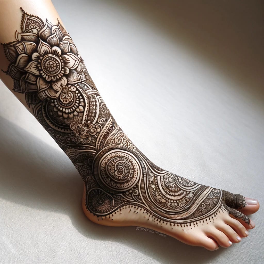 pair mehandi designs