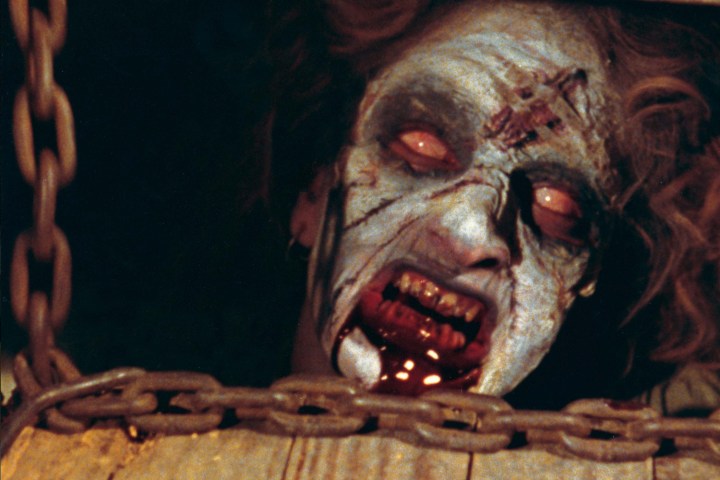 the demonic woman under the floorboards "the evil Dead."