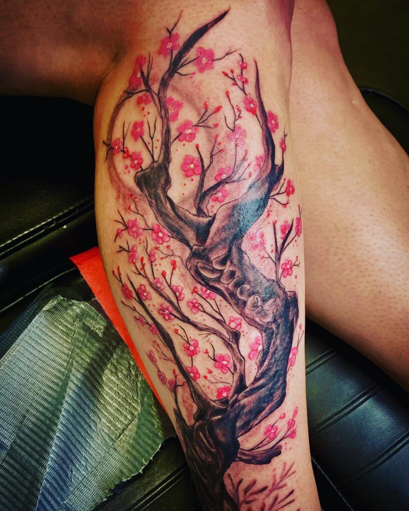 Cherry Blossom Tree Tattoo