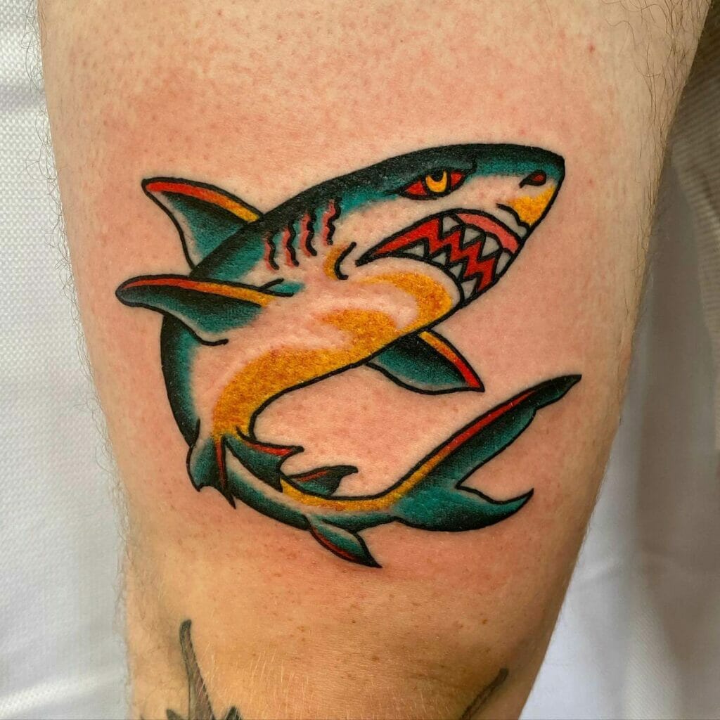 Traditional Shark Tattoo