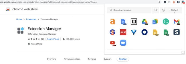 Best Chrome Extensions for Productivity: Extensions Manager