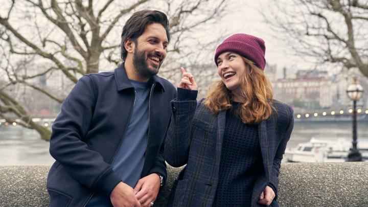 What's Love Got to Do With It?  Lily James and Shehzad Latif.