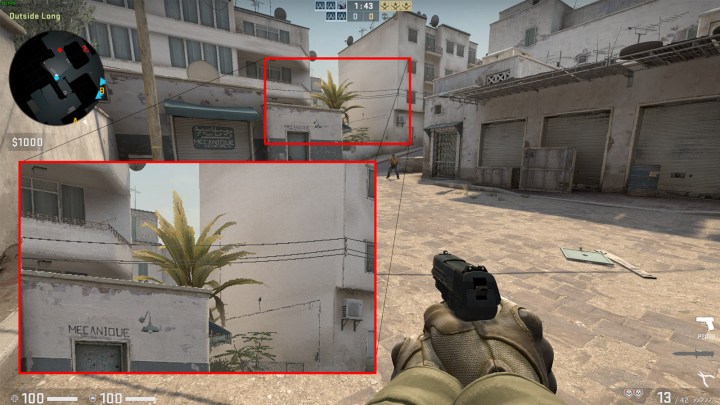 CS:GO is showing a lack of anti-aliasing.