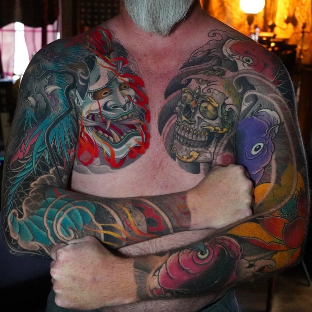 Japanese sleeve Tattoo