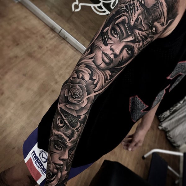 Full Sleeve Tattoo