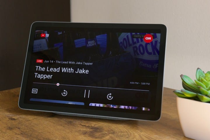 YouTube TV on Google Pixel tablets.