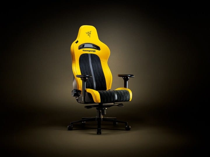 Razer Enki Pro Gaming Chair – Koenigsegg Edition.