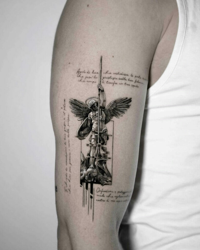 Archangel Michael Tattoo