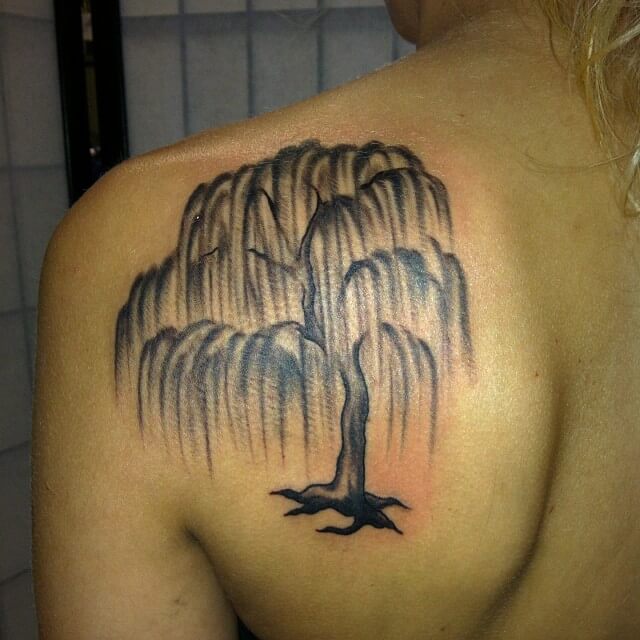 willow tree tattoo