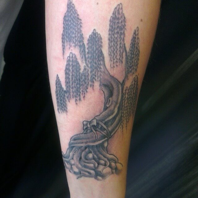 willow tree tattoo