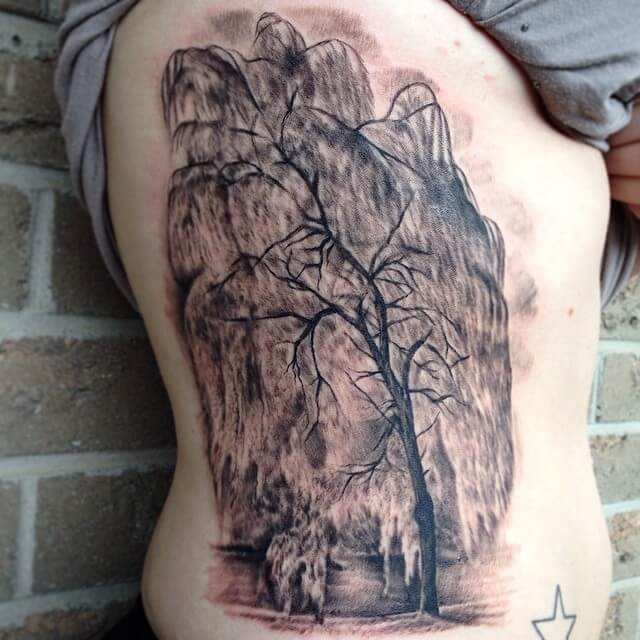 willow tree tattoo