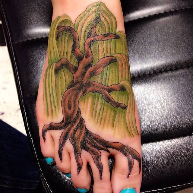 willow tree tattoo