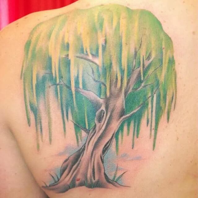 willow tree tattoo