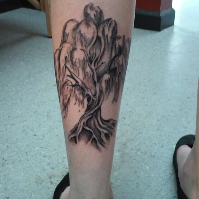 willow tree tattoo