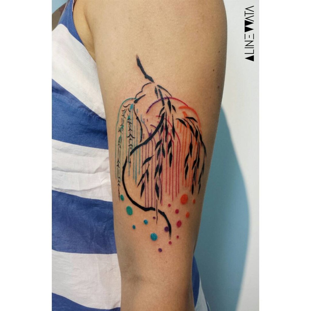 willow tree tattoo