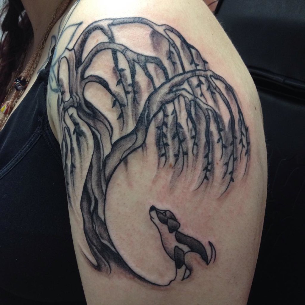 willow tree tattoo