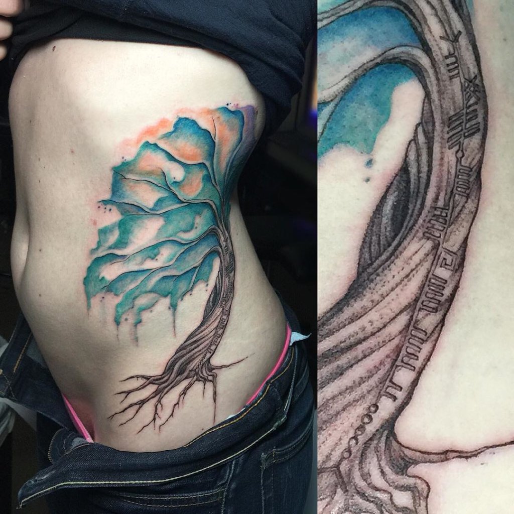 willow tree tattoo