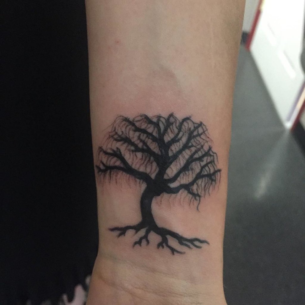 willow tree tattoo