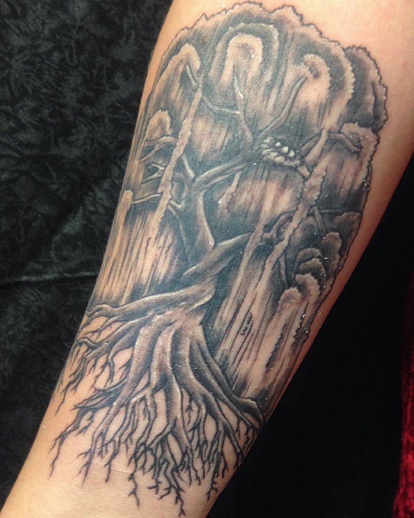 willow tree tattoo