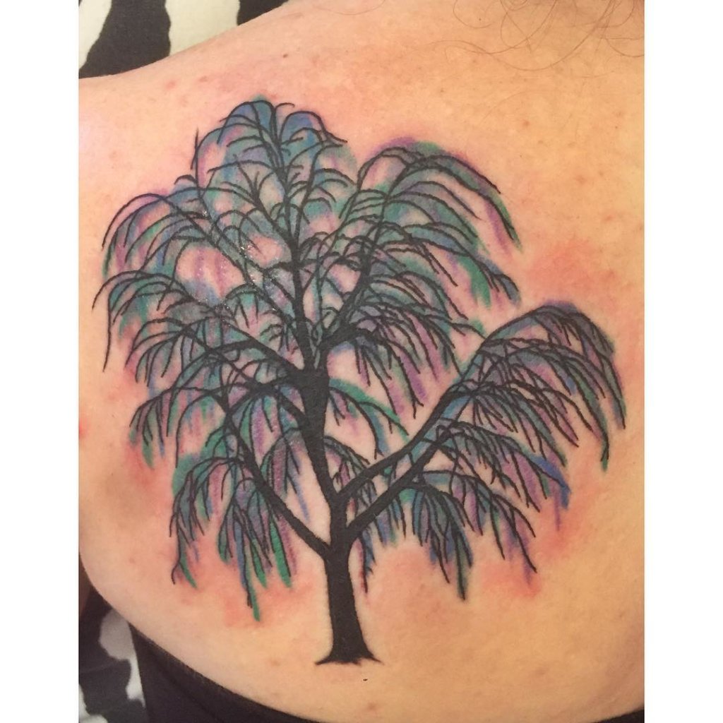 willow tree tattoo