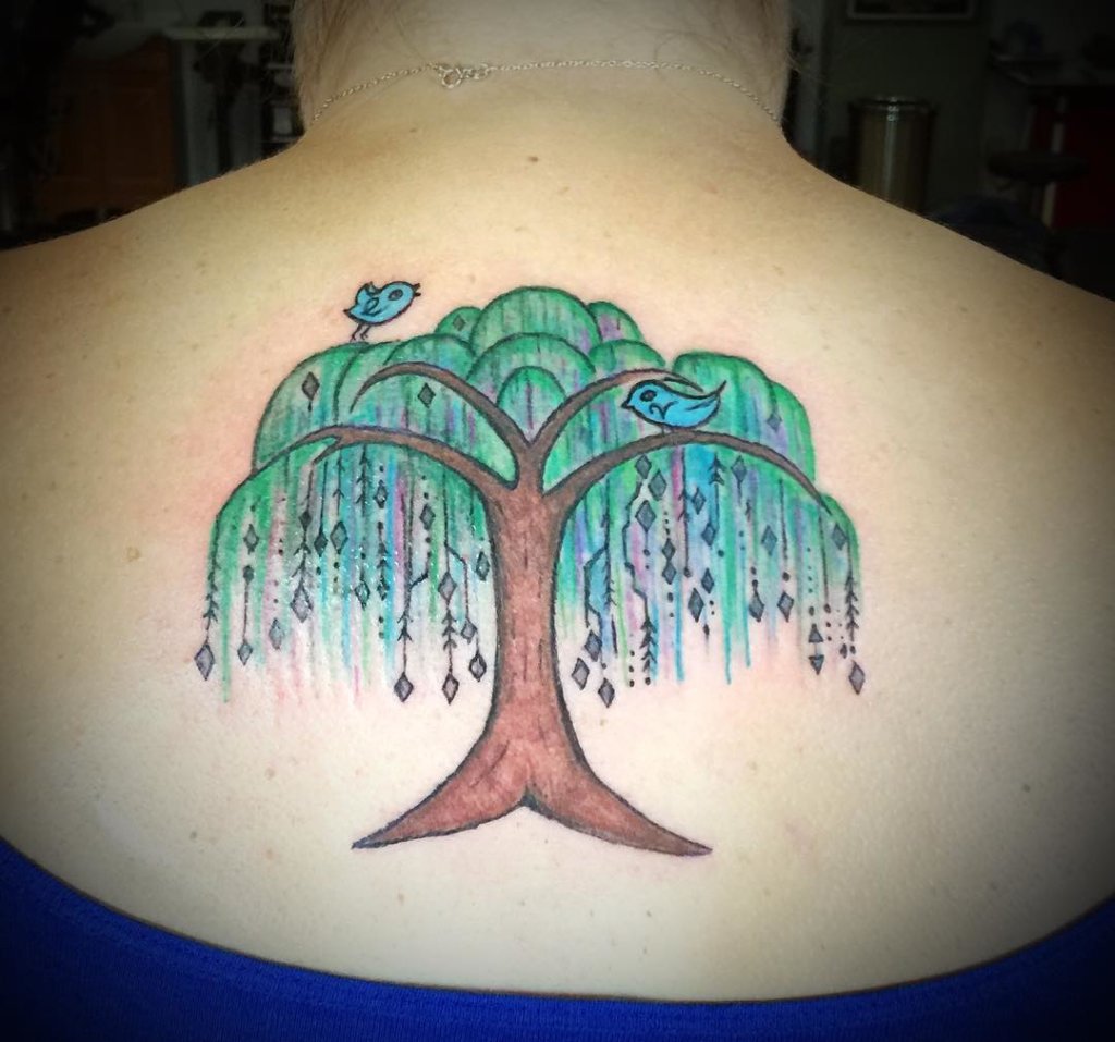 willow tree tattoo