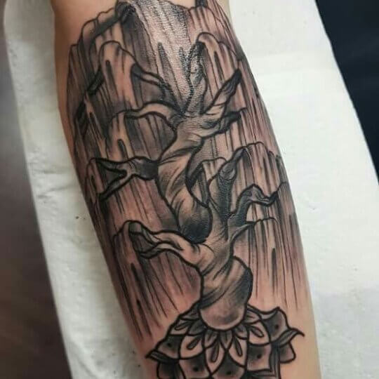 willow tree tattoo