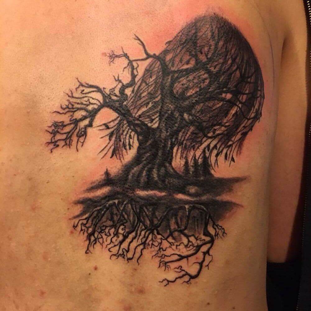 willow tree tattoo