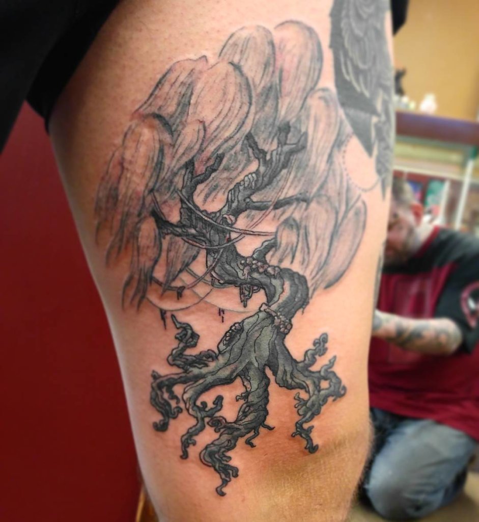 willow tree tattoo