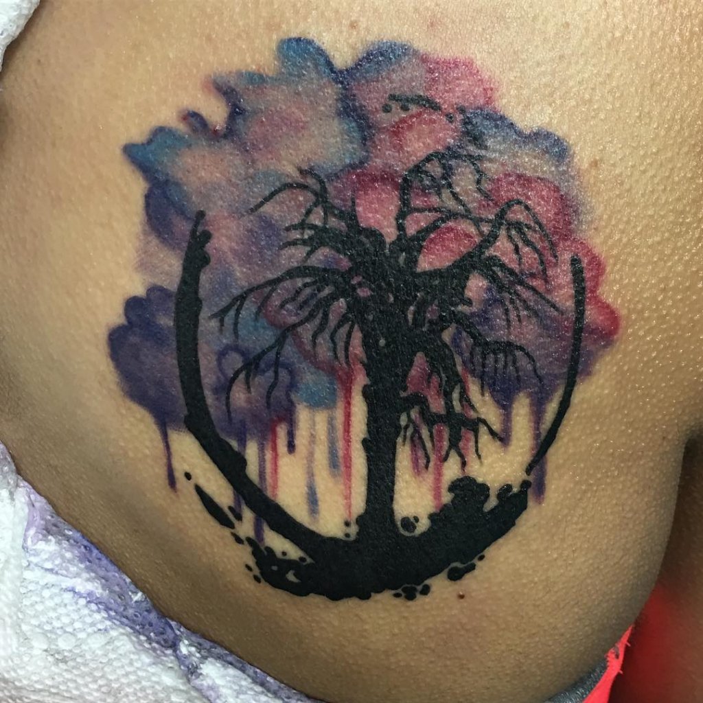 willow tree tattoo