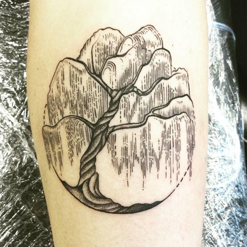 willow tree tattoo