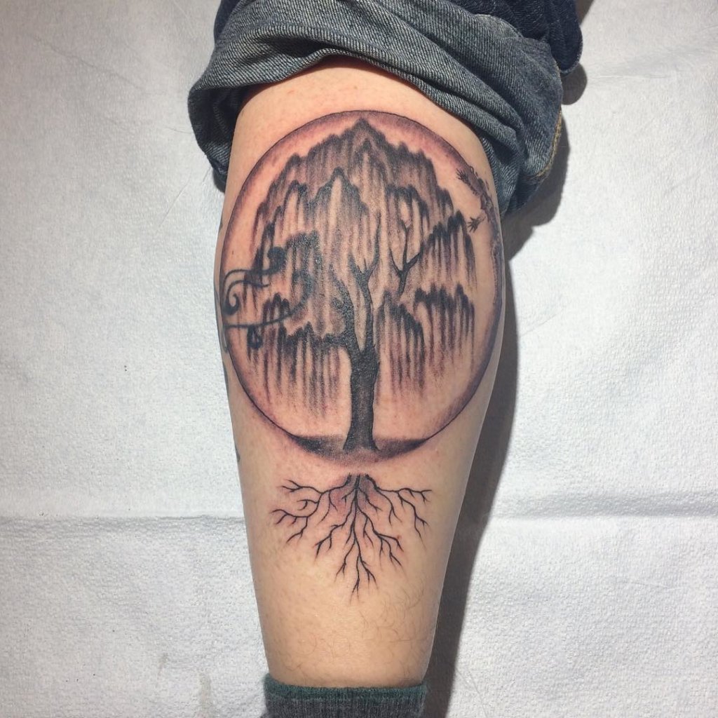 willow tree tattoo