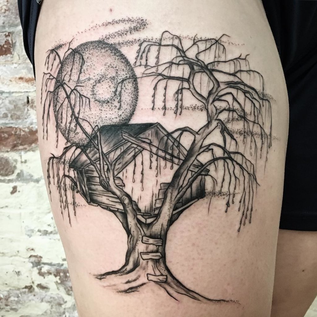 willow tree tattoo