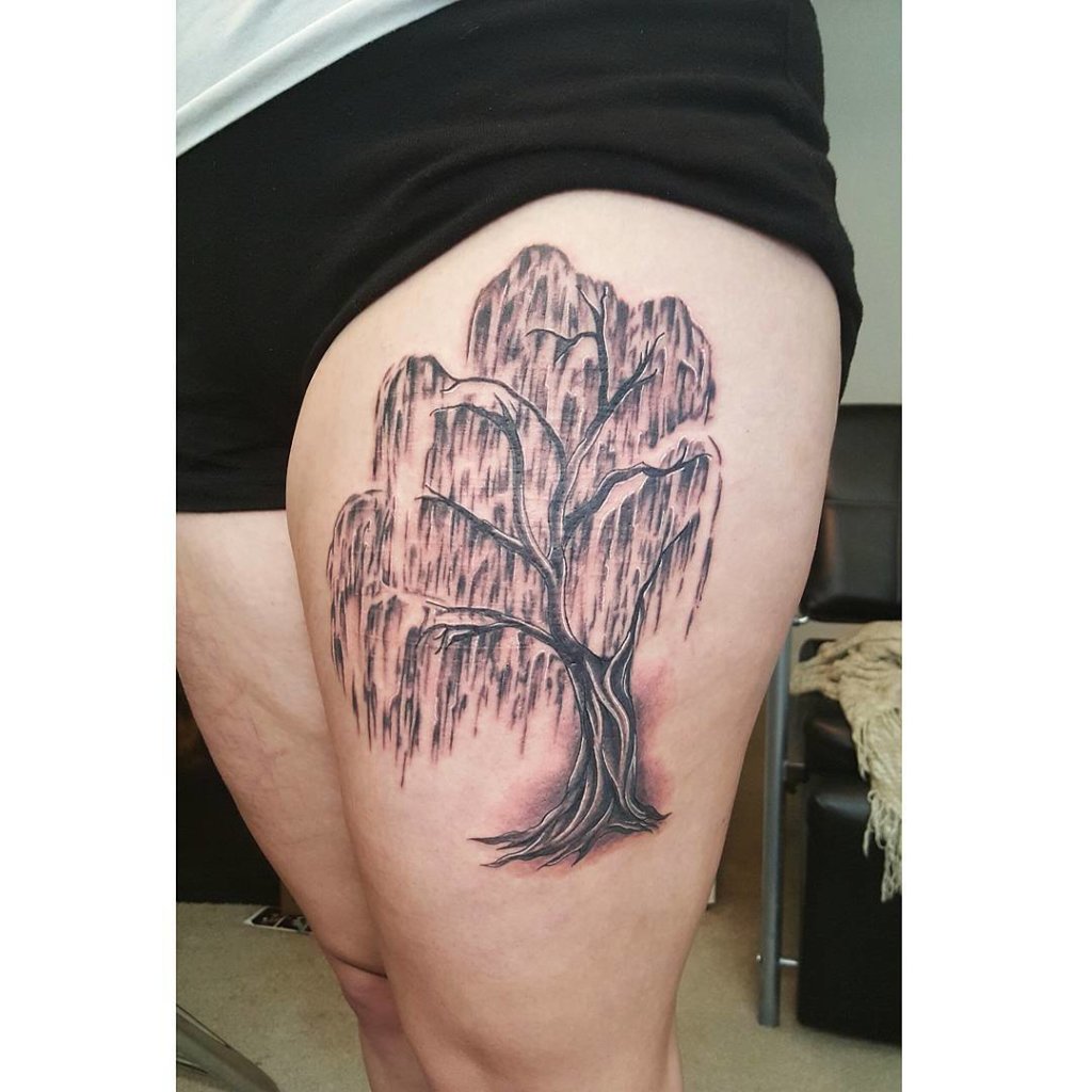 willow tree tattoo