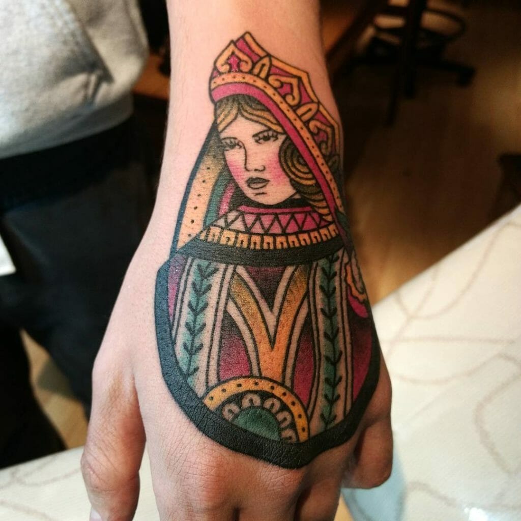 queen of spades tattoo