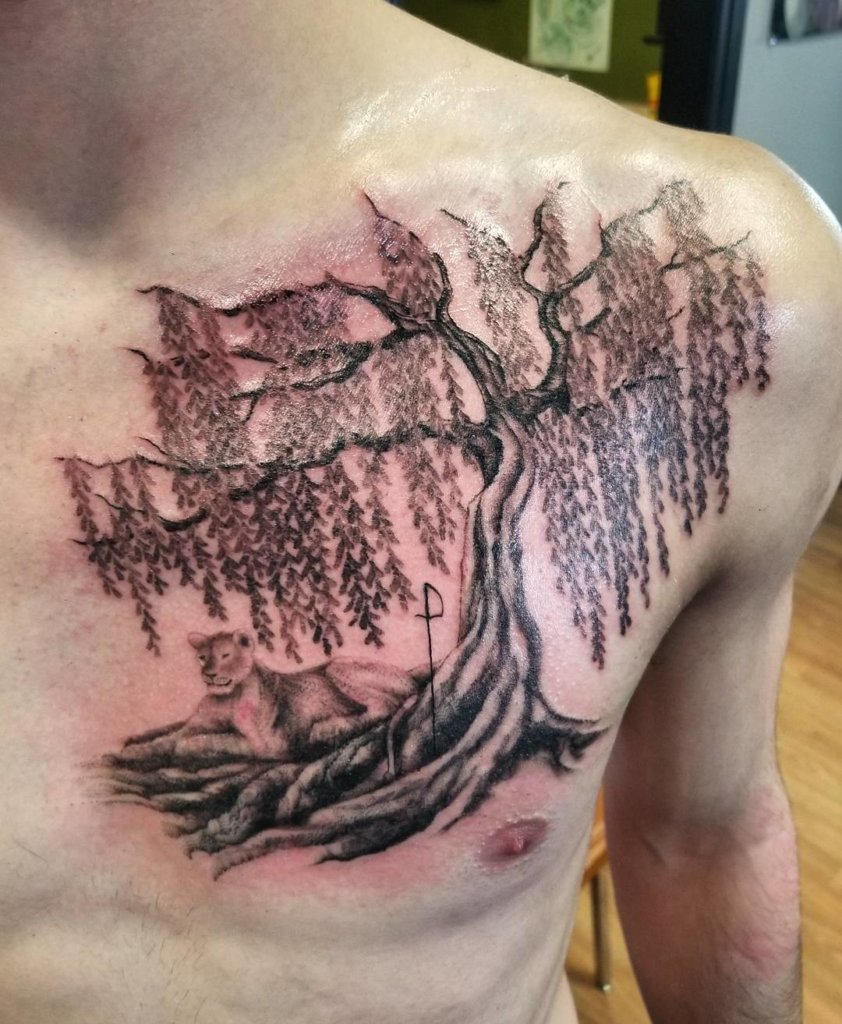 willow tree tattoo