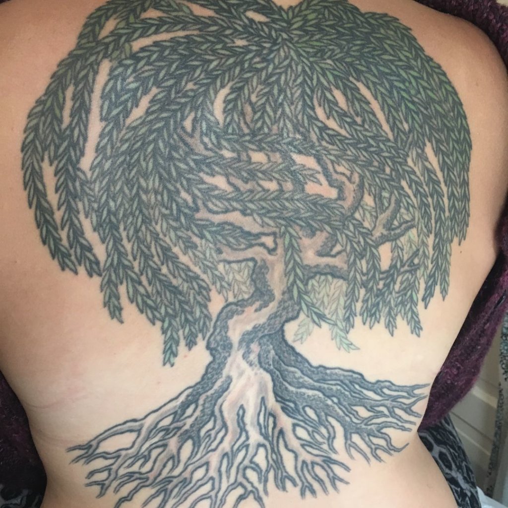 willow tree tattoo