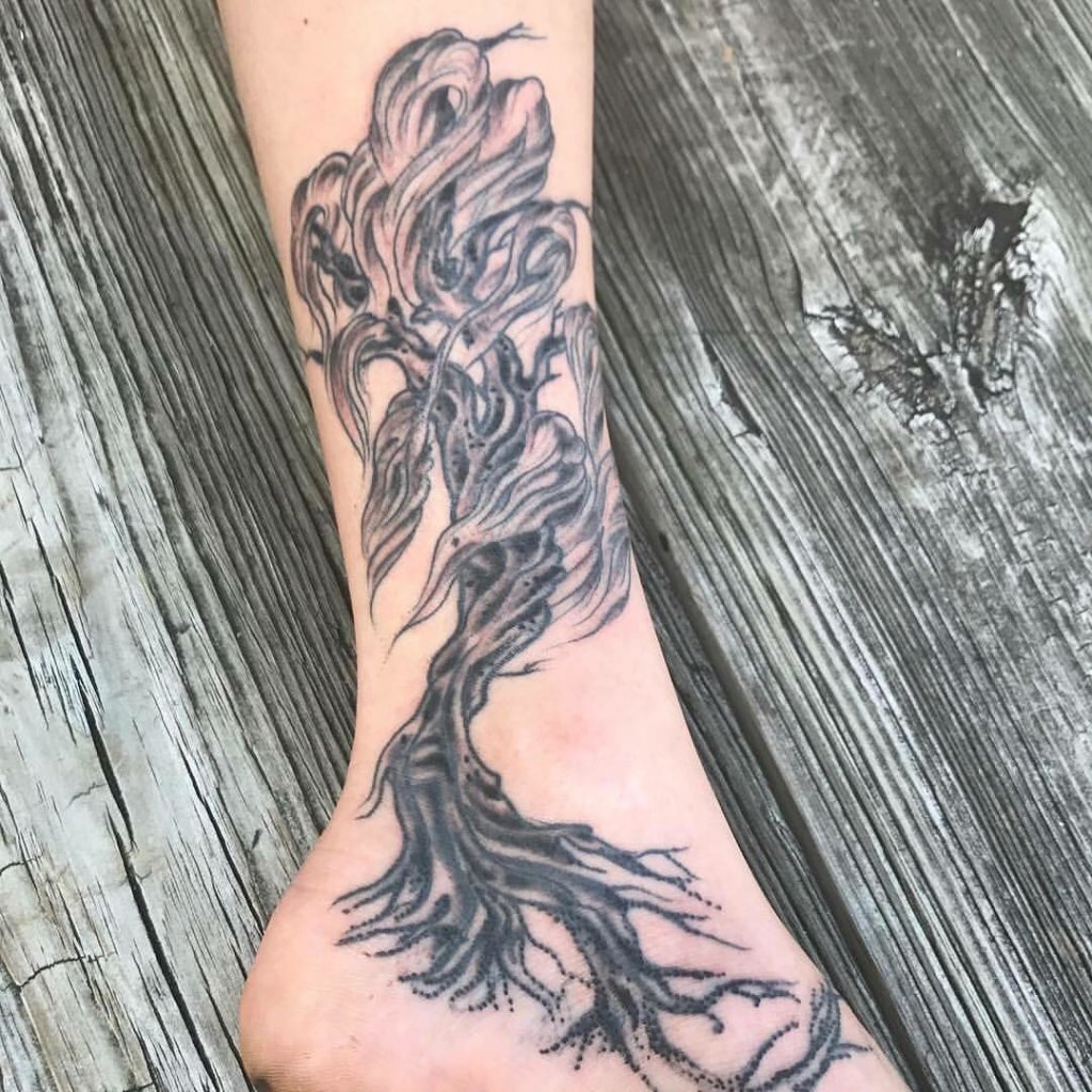 willow tree tattoo