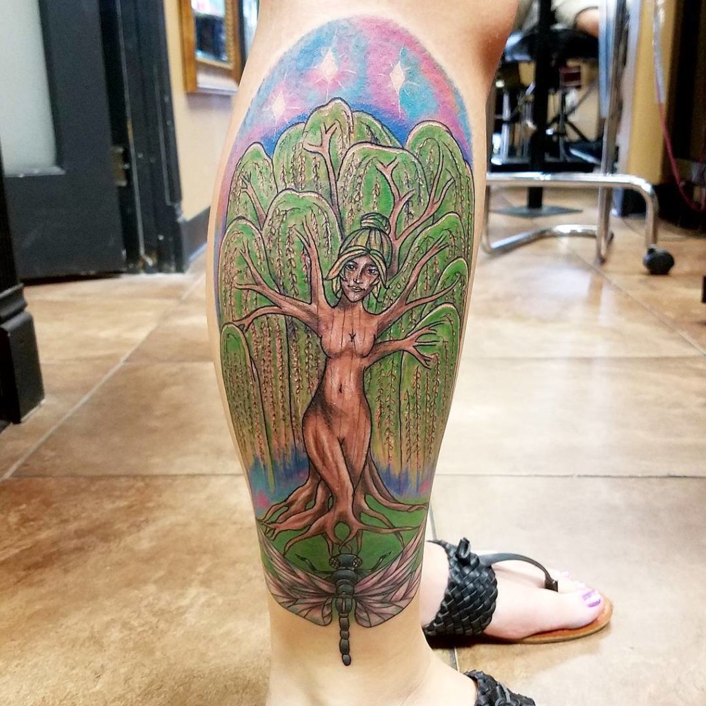 willow tree tattoo