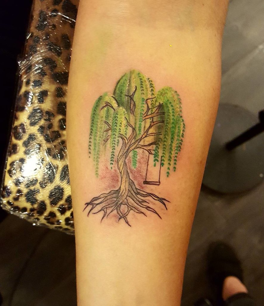 willow tree tattoo