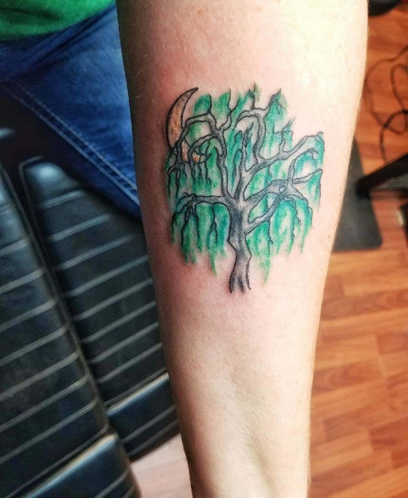 willow tree tattoo