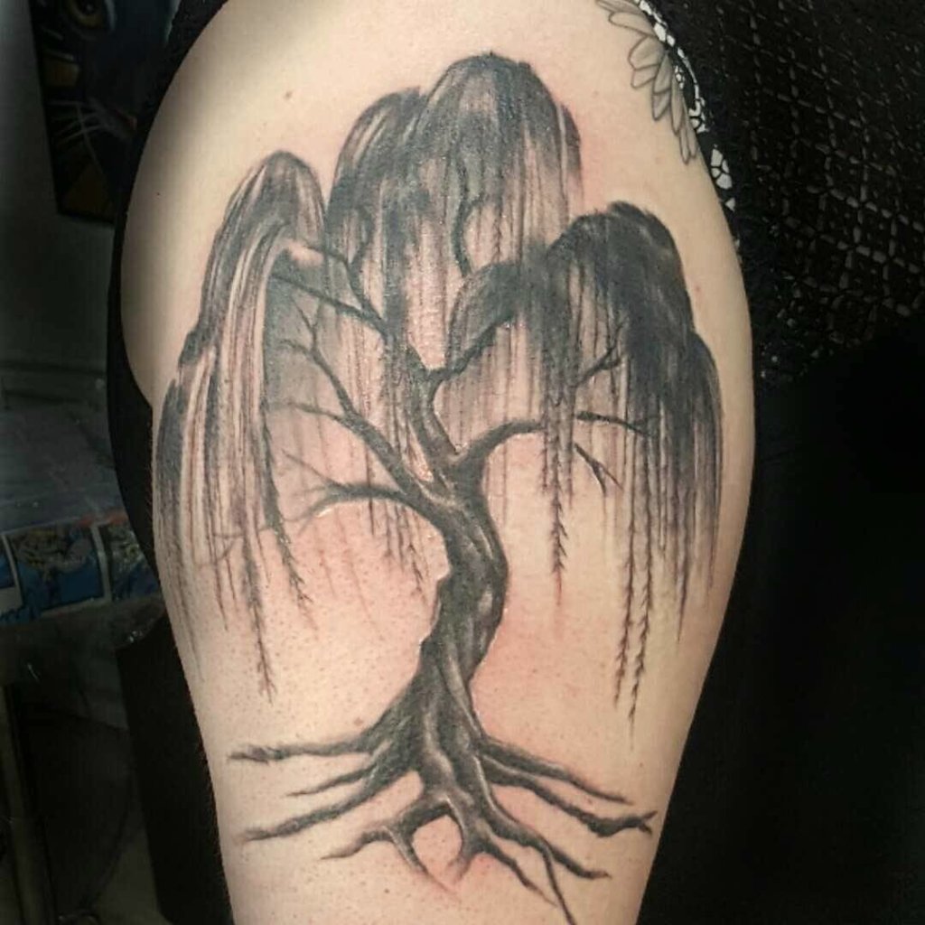 willow tree tattoo