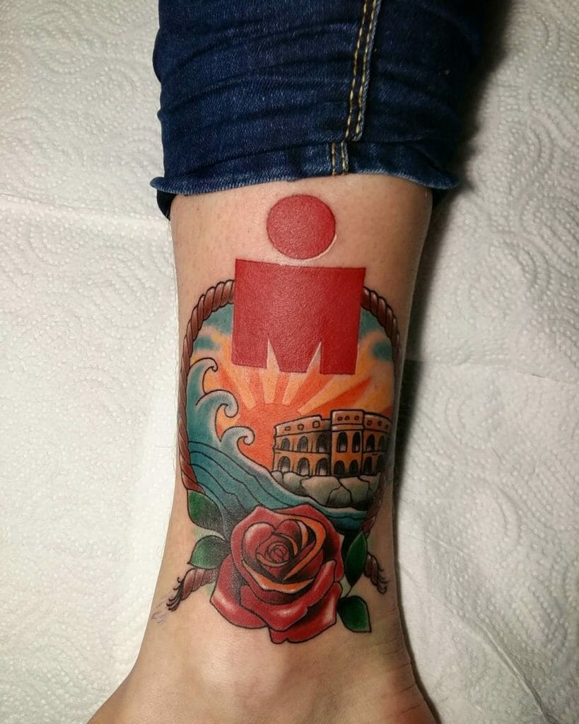 ironman tattoo