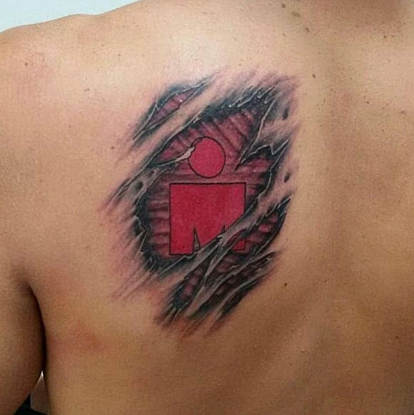 ironman tattoo