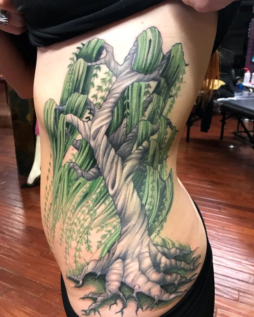 willow tree tattoo