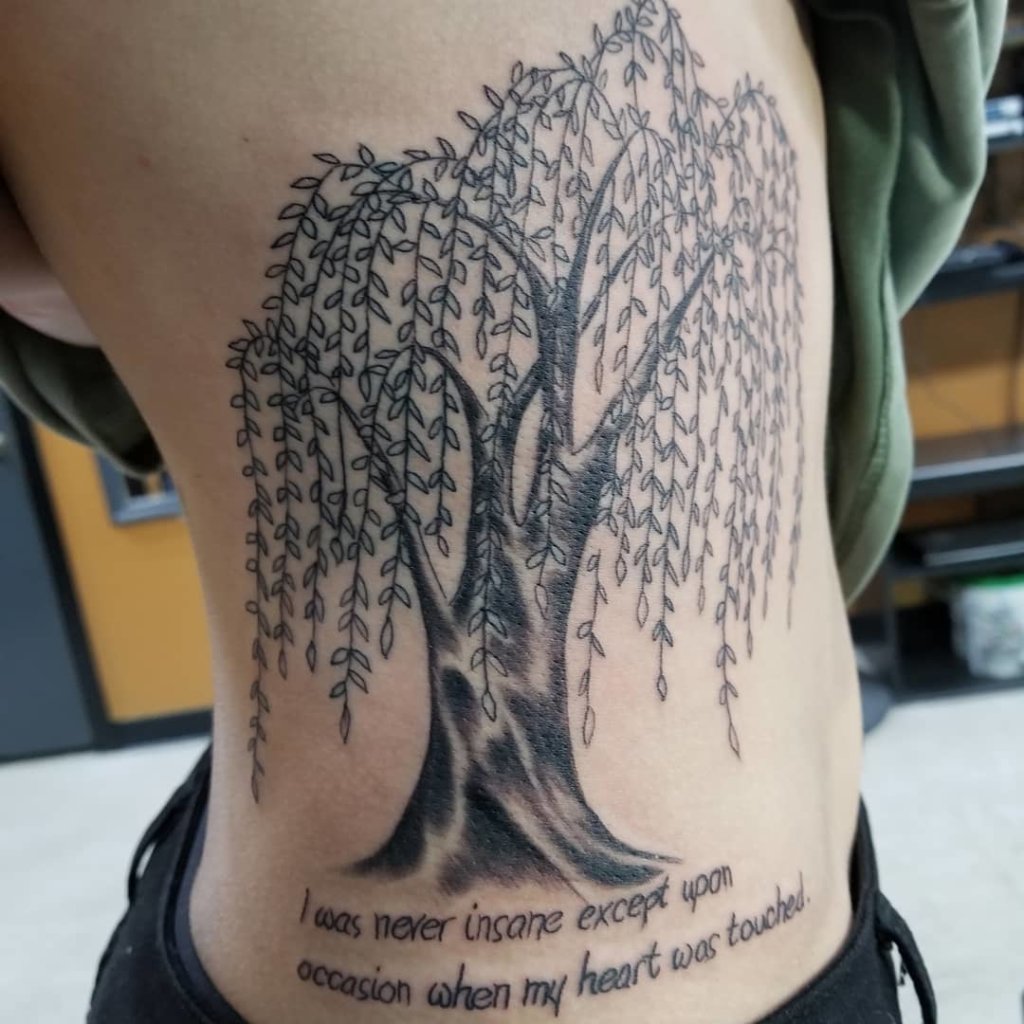 willow tree tattoo