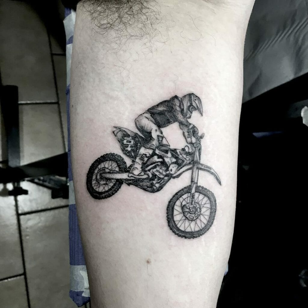 motocross tattoo