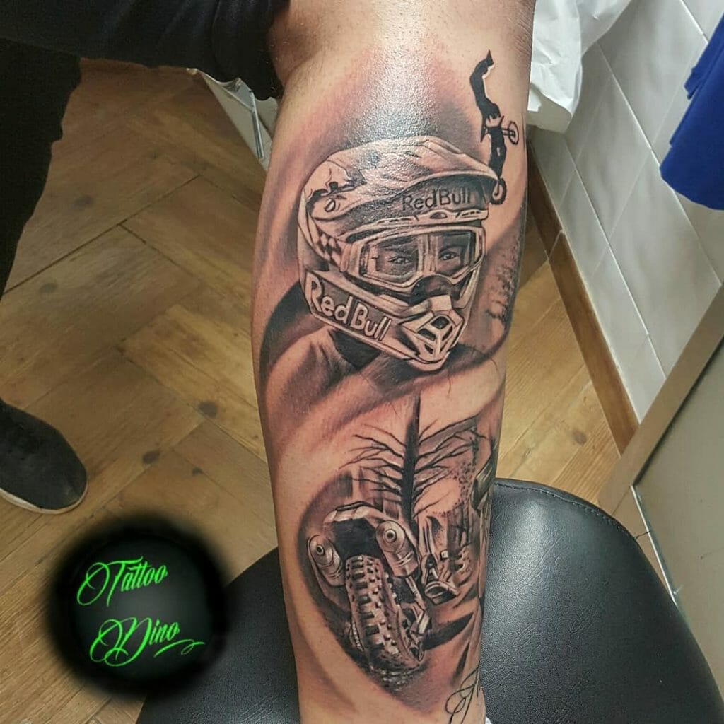 motocross tattoo